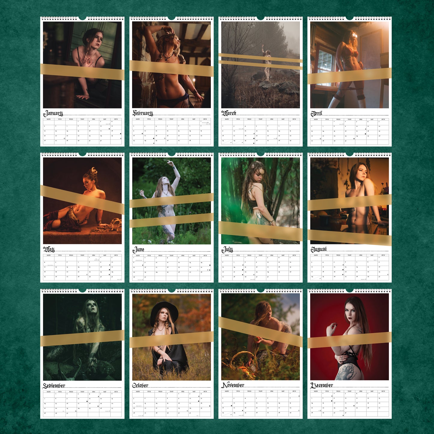 2026 Leanan Sidhes Lair Wall Calendar: "Spicy"Edition