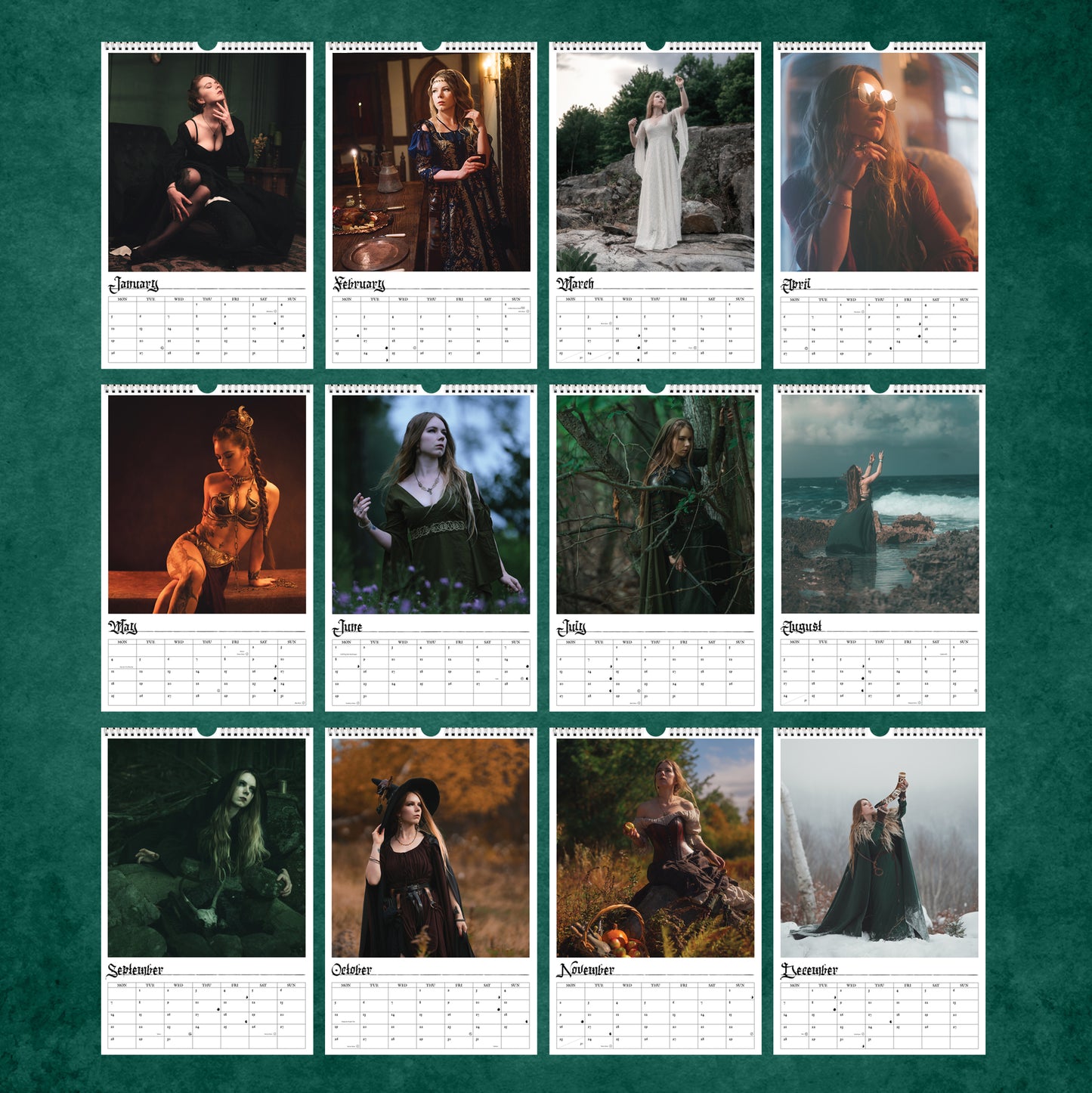 2026 Leanan Sidhes Lair Wall Calendar: "Sweet" Edition