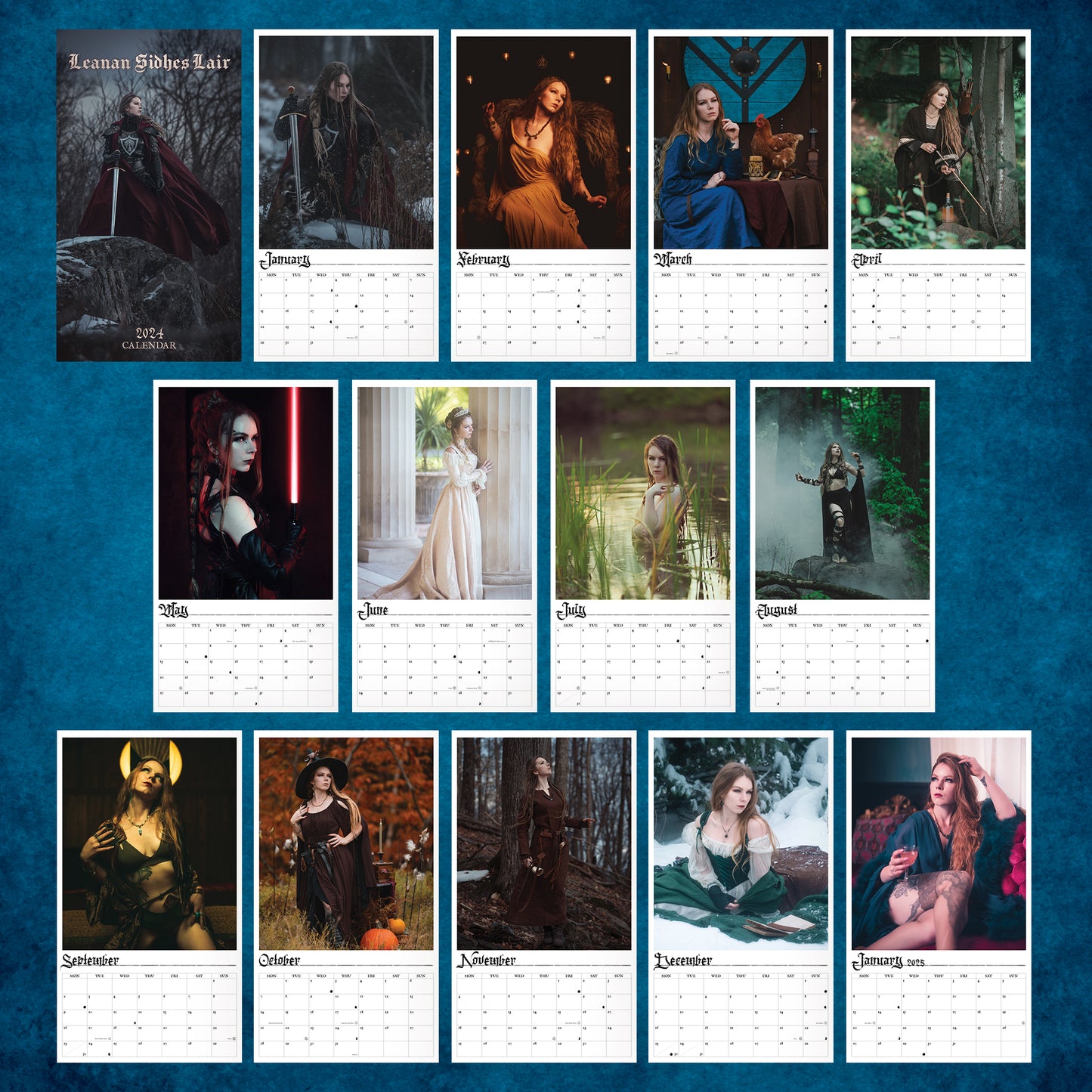 2024 Leanan Sidhes Lair Wall Calendar